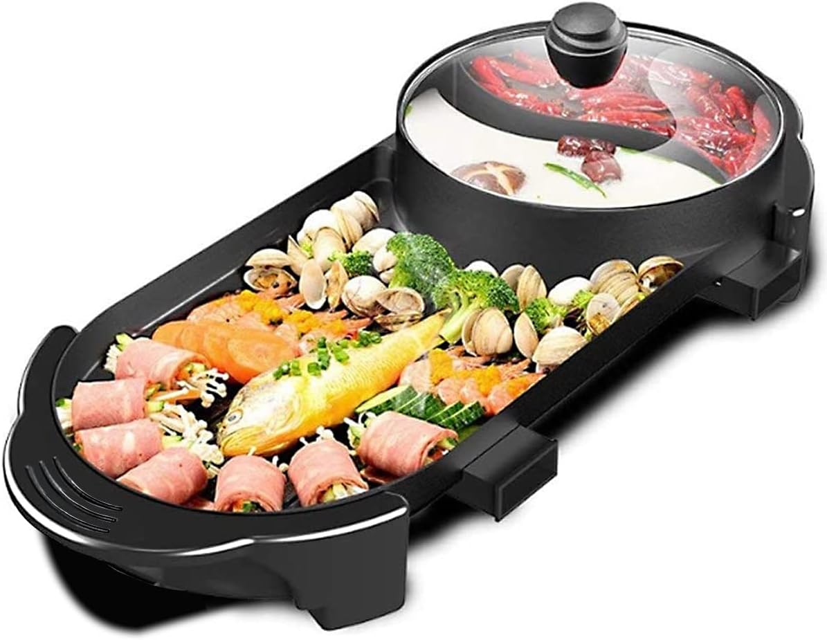 Hot Pot Hotpot Electric Hot Pot Korean Grill Hot Pot with Grill Hotpot Pot Electric