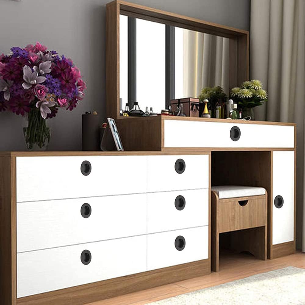 POIGNEE DE PORTE,a--Poignées De Meuble Encastrées En Acier Inoxydable, 10 Pièces, Pour Porte