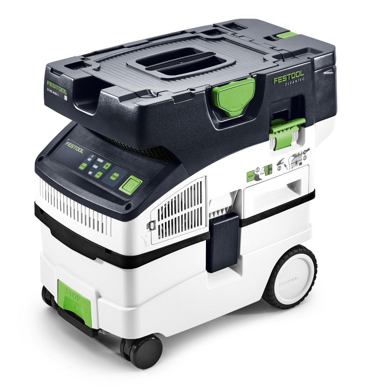 Festool Unità mobile di aspirazione a batteria CLEANTEC CTMC MIDI I-​Basic