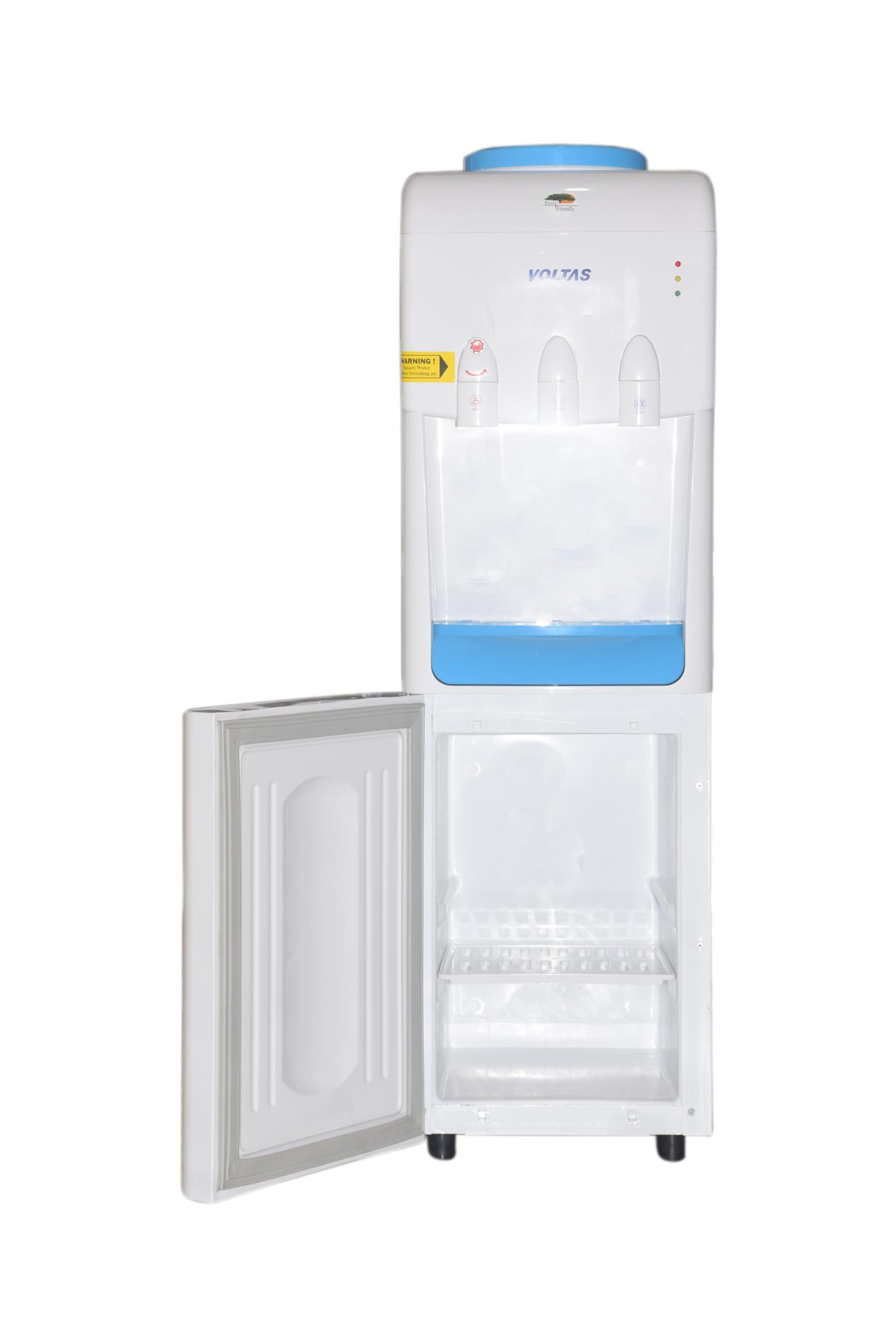Voltas Pure-R Water Dispenser with Refrigerator (510 Watt), White