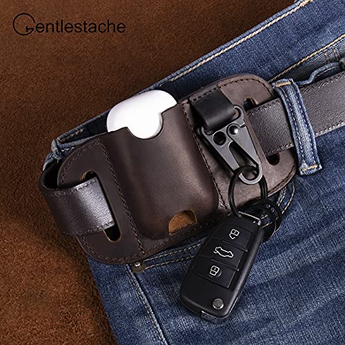 Gentlestache Zippo Pouch For Belt, Leather Zippo Pouch Case, Airpods Case Cover, Lighter Pouch For Belt #TOP1