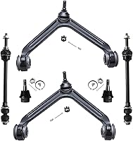 Vista 169 de Detroit Axle - Kit de brazos de control delantero RWD para Mercedes-Benz E320 E420 E430 E55 AMG, 2 brazos de control inferiores, 2 brazos de control