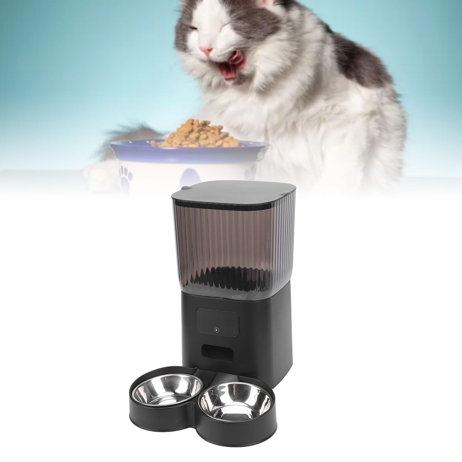 Mangiatore Automatico per Animali con Fotocamera 2K e Audio