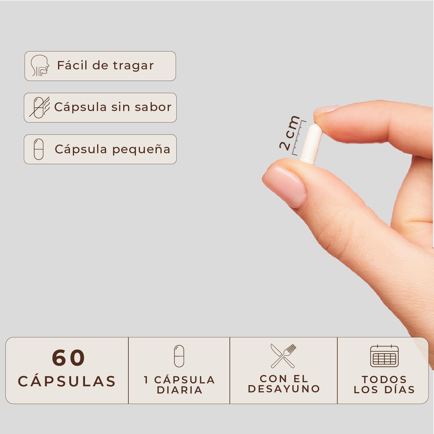 Biotina + Queratina con Ácido Hialurónico Zinc Selenio y Vitamina B12 | Máxima Eficacia | Frena Caída del Cabello, Fortalece Uñas fuertes y Mantiene Piel Resplandeciente | Vitaminas Cabello