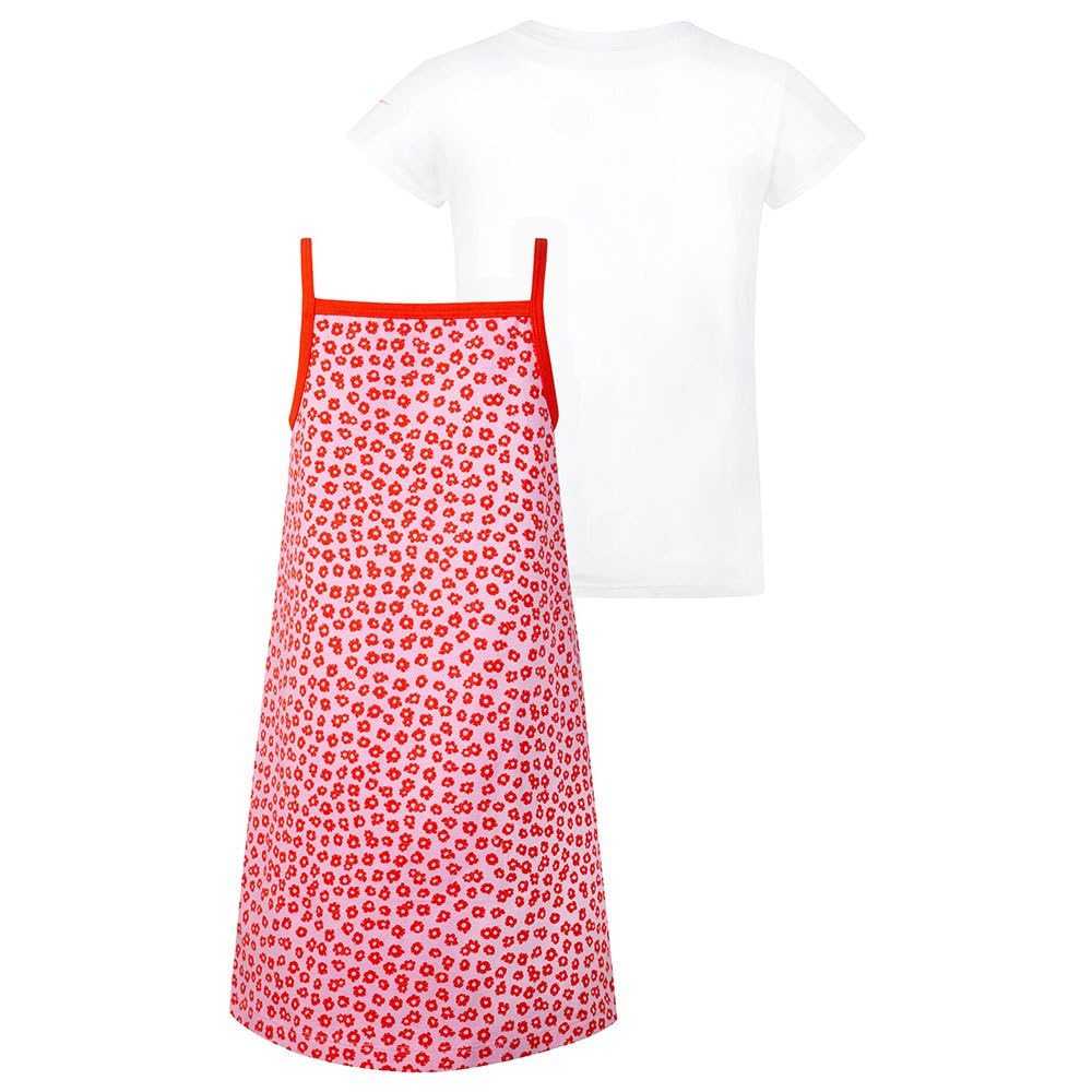 Nike Mädchen Floral 2 Stück Set 36l816 KLEID (1er Pack)