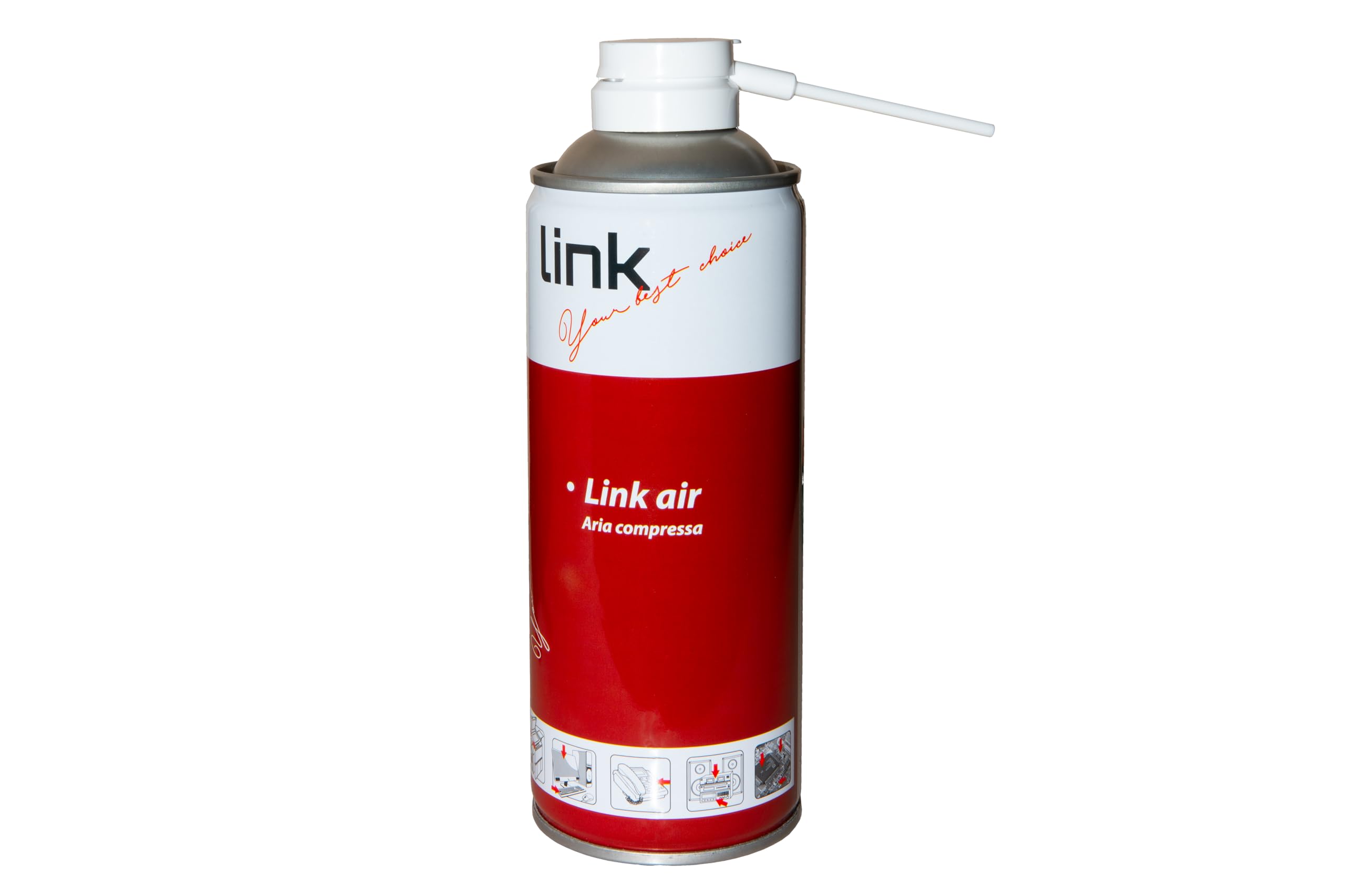 LINK SP30121 - CONF. 12 SPRAY ARIA COMPRESSA 400 ML. GETTO FORTE