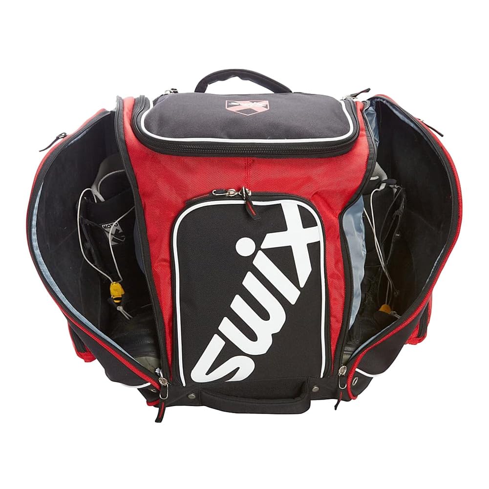 Amazon.co.jp: Swix Tri Pack Ski Boot Bag Red NNT23 2016 version by