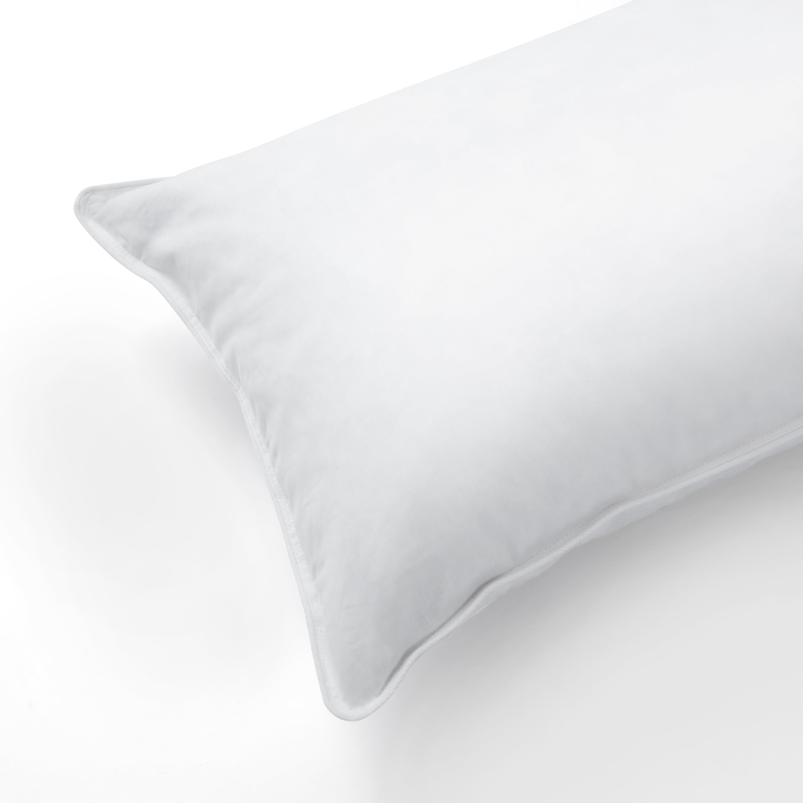 DREEMA Federkissen 80x80 Kopfkissen | Extraweiche 1100g Naturfedern | in Deutschland gefertigt | 100% nachhaltig mit Oeko-TEX & Nomite | Allergiker geeignet | Soft-Touch Baumwollbezug