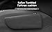 Car Elbow pad Memory Foam Rest pad Door armrest pad Center Console Knee arm pad Itlian Turn Fur Universal armrestarm pad car Knee Cushion pad Thigh Support Comfort Pillow (black line left)