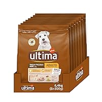 Ultima Taglia Piccola Adult Pollo - Crocchette per cani - Confezione da 8 x 800g