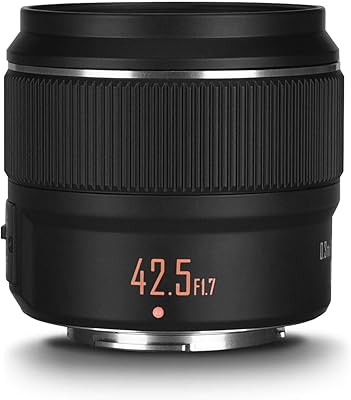 YONGNUO YN25mm F1.7M Lente de enfoque automático estándar para montaje micro cuatro tercios, compatible con cámaras Olympus Panasonic