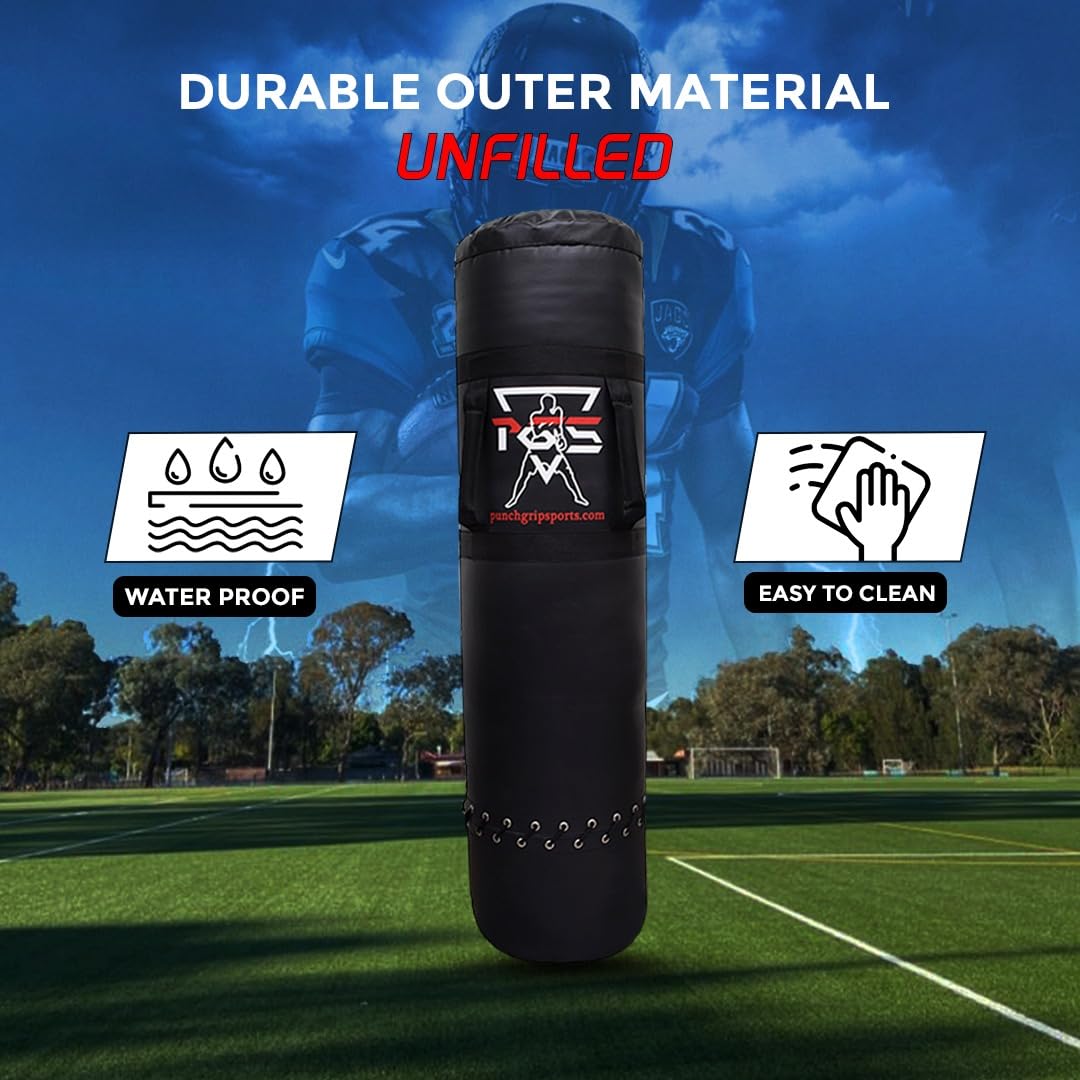 PGS Maniquí de fútbol sin relleno, resistente, ideal para ejercicios de contacto de fútbol, kickboxing, artes marciales y entrenamiento deportivo
