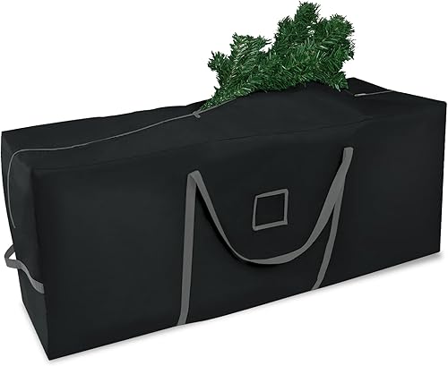 Artmag Bolsa de almacenamiento para árbol de Navidad para árboles artificiales de hasta 7.5 pies, impermeable, resistente, 600D, Oxford, para árbol