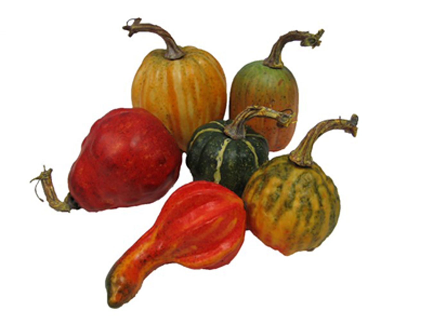 Bluebird Artificial Gourds Bag of 6