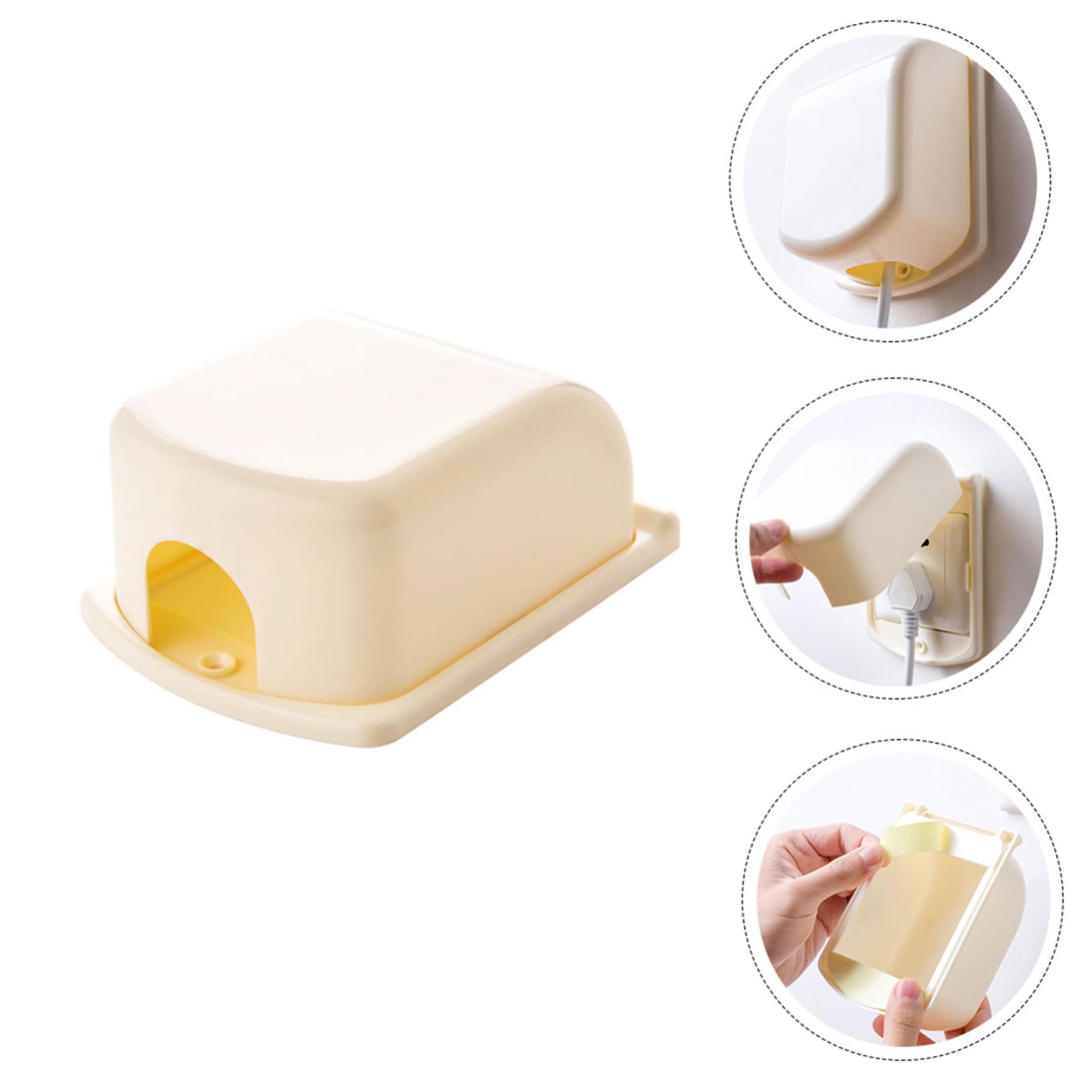 ifundom 2Pcs Creative Switch Covers Protective Wall Decor for Durable Material Colorfast Socket Cover for Bedroom Nursery Bathroom Living