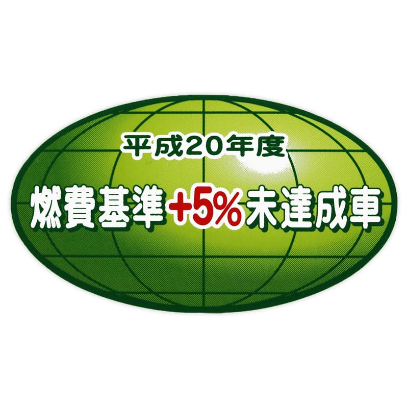 Amazon | 東洋マーク製作所(Toyo Mark) パロディステッカー [燃費基準+