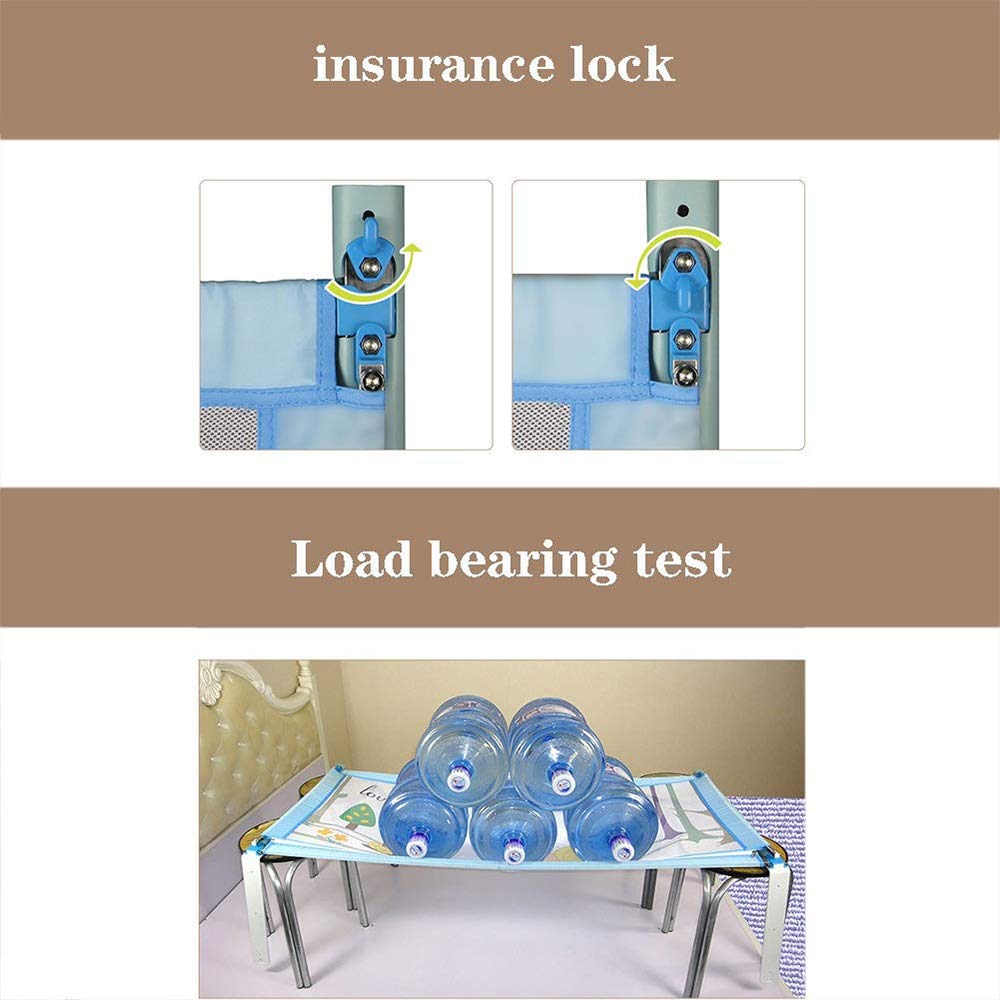 Valla De Seguridad para Cama Infantil, Deflector Lateral De Cama Elevadora Vertical Anticaída, Barandilla De Cama Universal, Transpirable, Agradable para La Piel, Protección Ambiental Antico