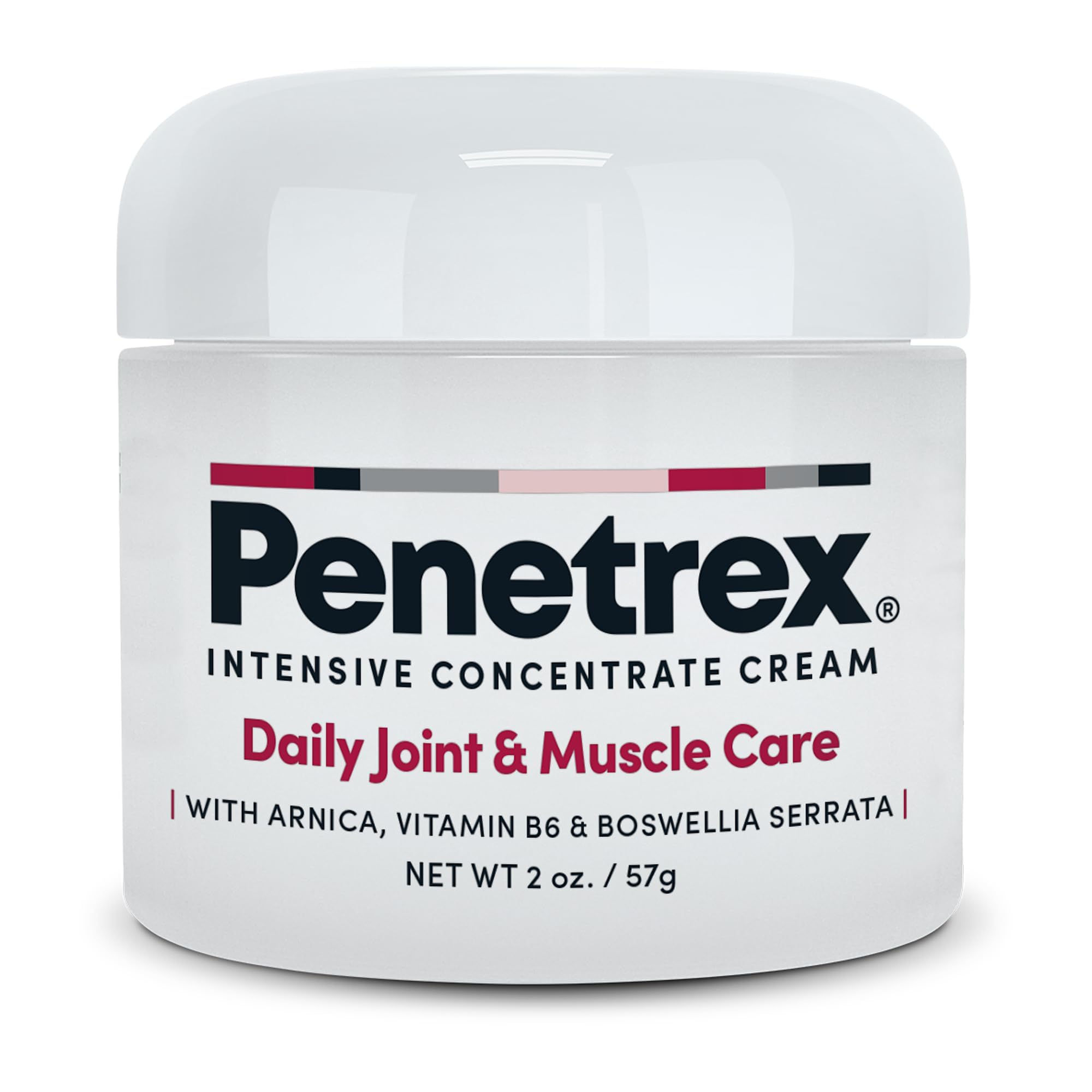Penetrex Joint & Muscle Therapy - Soothing Muscle Rub for Back, Neck, Hands, Feet - Premium Whole Body Rub with Arnica, Vitamin B6 MSM & Boswellia - Non-Greasy 2oz Cream