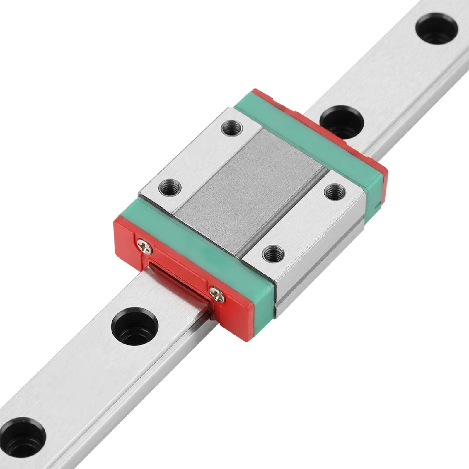 Haute Qualité 1pc 400mm MGN12 Miniature Linéaire Rail Guide Rail 12mm Largeur + 2pcs MGN12B Glisser Blocs