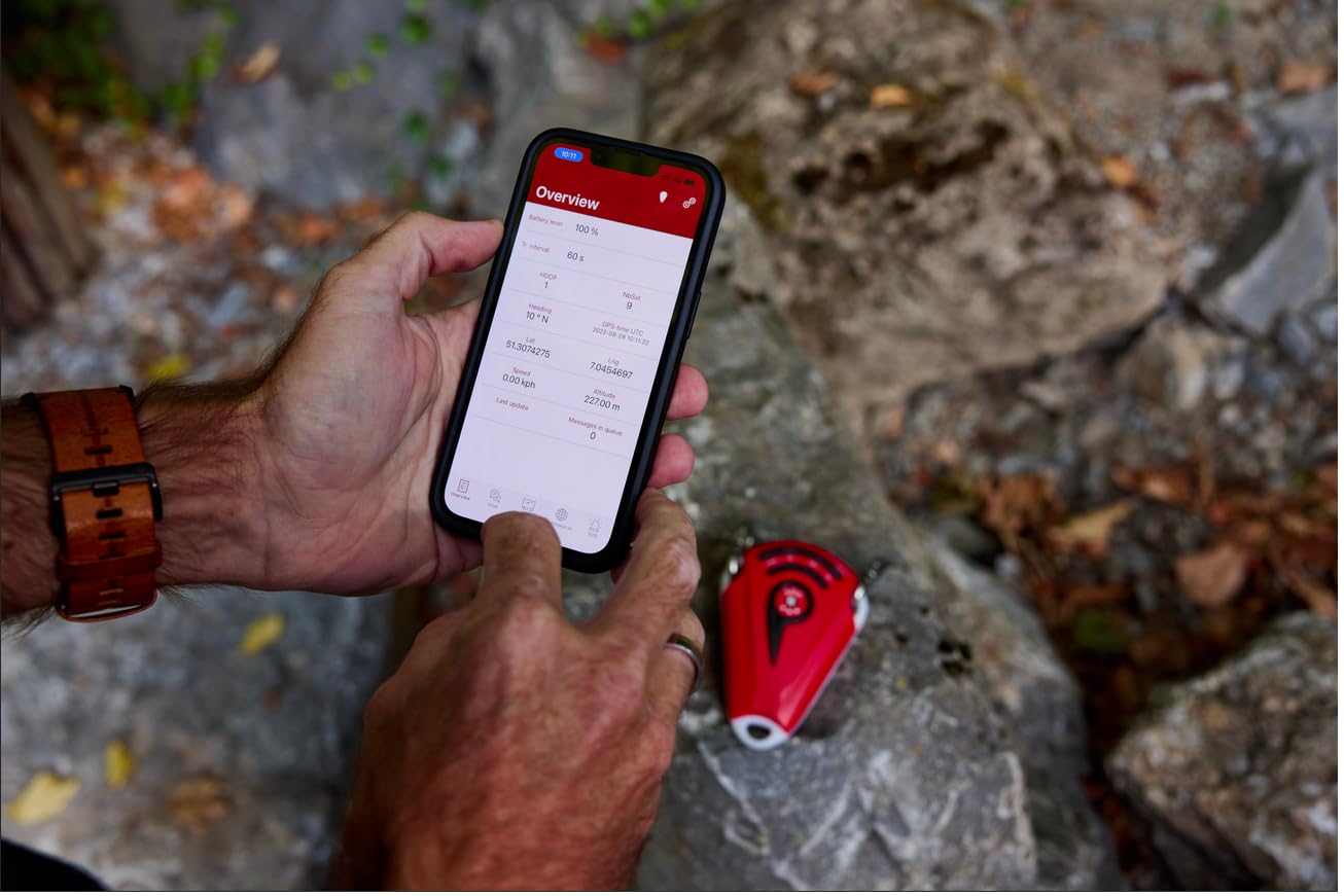 A*LIVE v2 SmartSafety Tool | GPS 3D LiveTracker per reti GSM/LTE/iridium | Satellite Messenger | Protezione per lavoratori singoli, con circuito morto, rilevamento delle cadute con sensore
