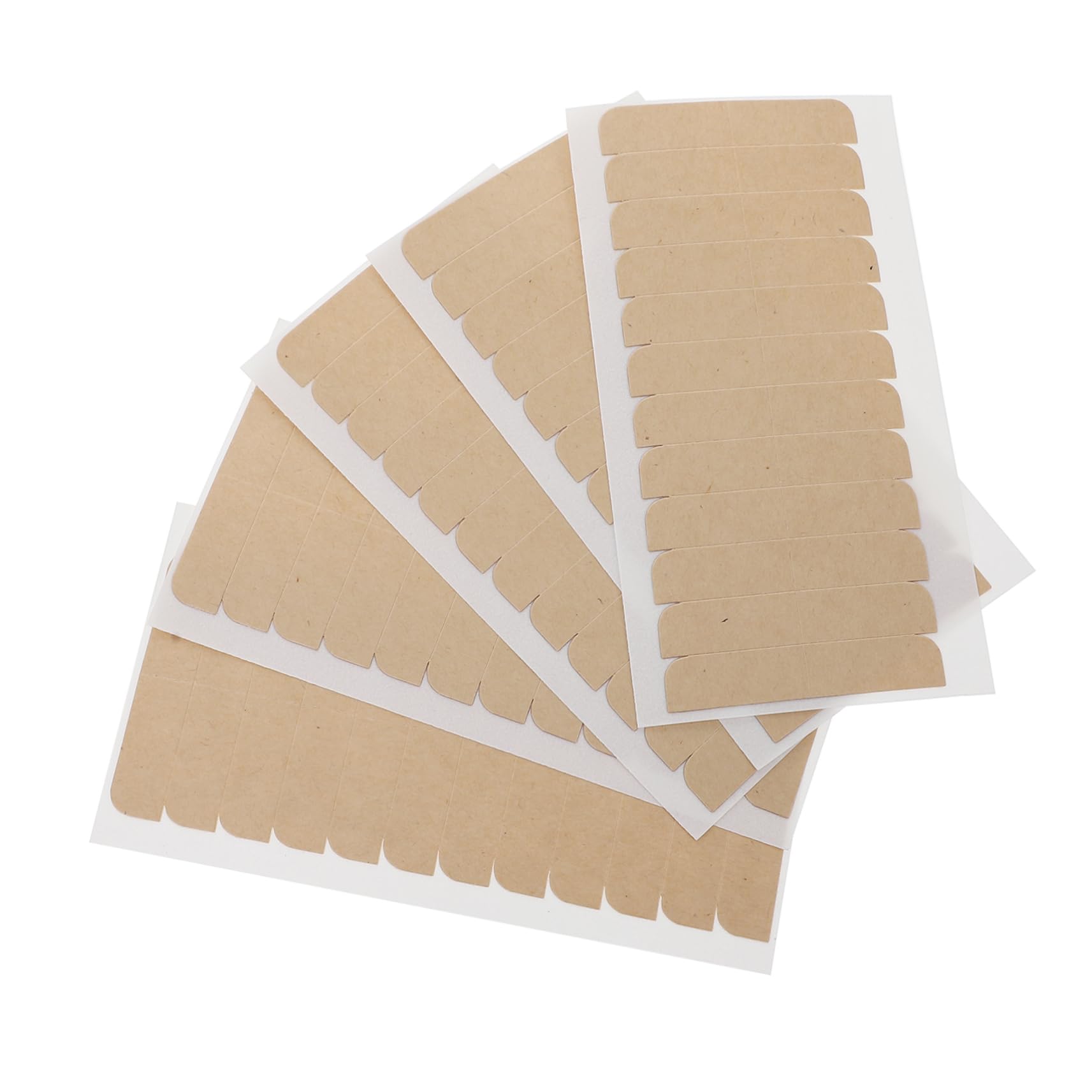 Baluue Hair Extensions Adhesive Strips Double-Sided Tape for Braid Extension 10 Sheets Set