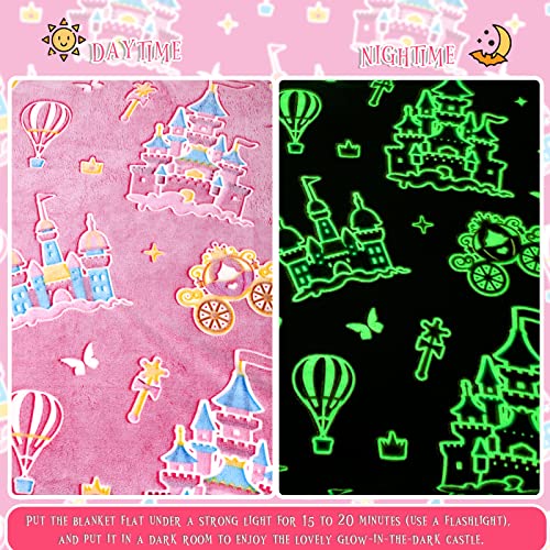 Girl Blankets Soft Plush Pink Fleece Kids Blanket Blanket For Toddler Girl #TOP2