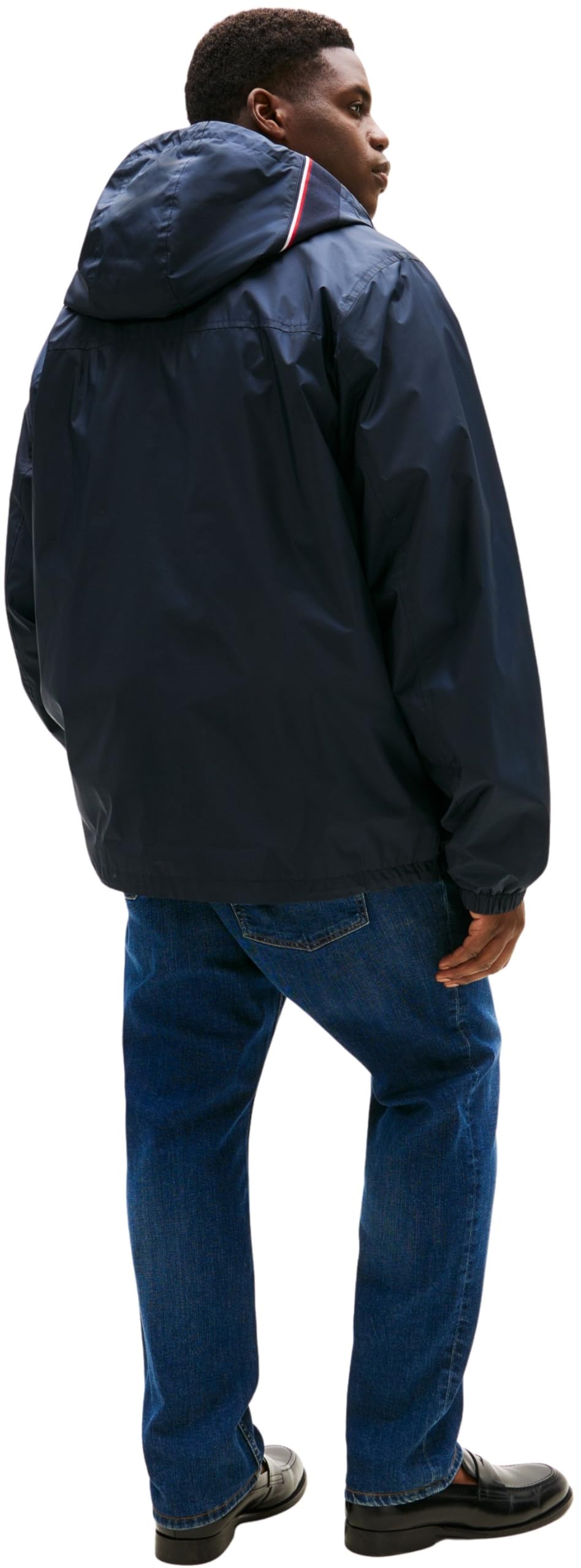Tommy Hilfiger Uomo Giacca a Vento Hooded Sportiva