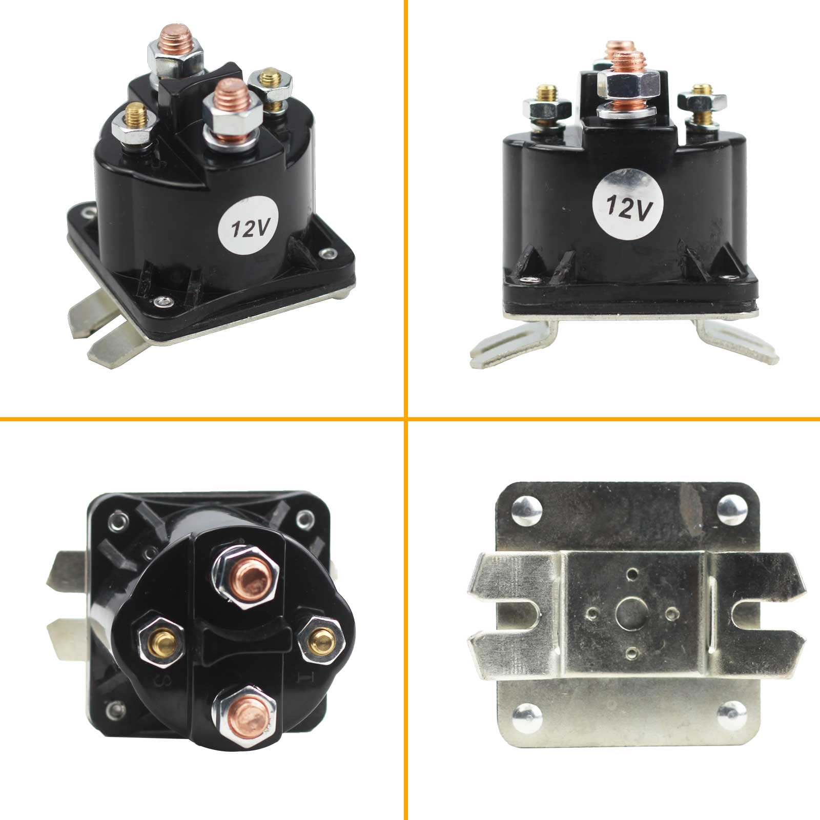 Amazon.com: Dump Trailer Solenoid 12V 4 Terminal 100 Amp  