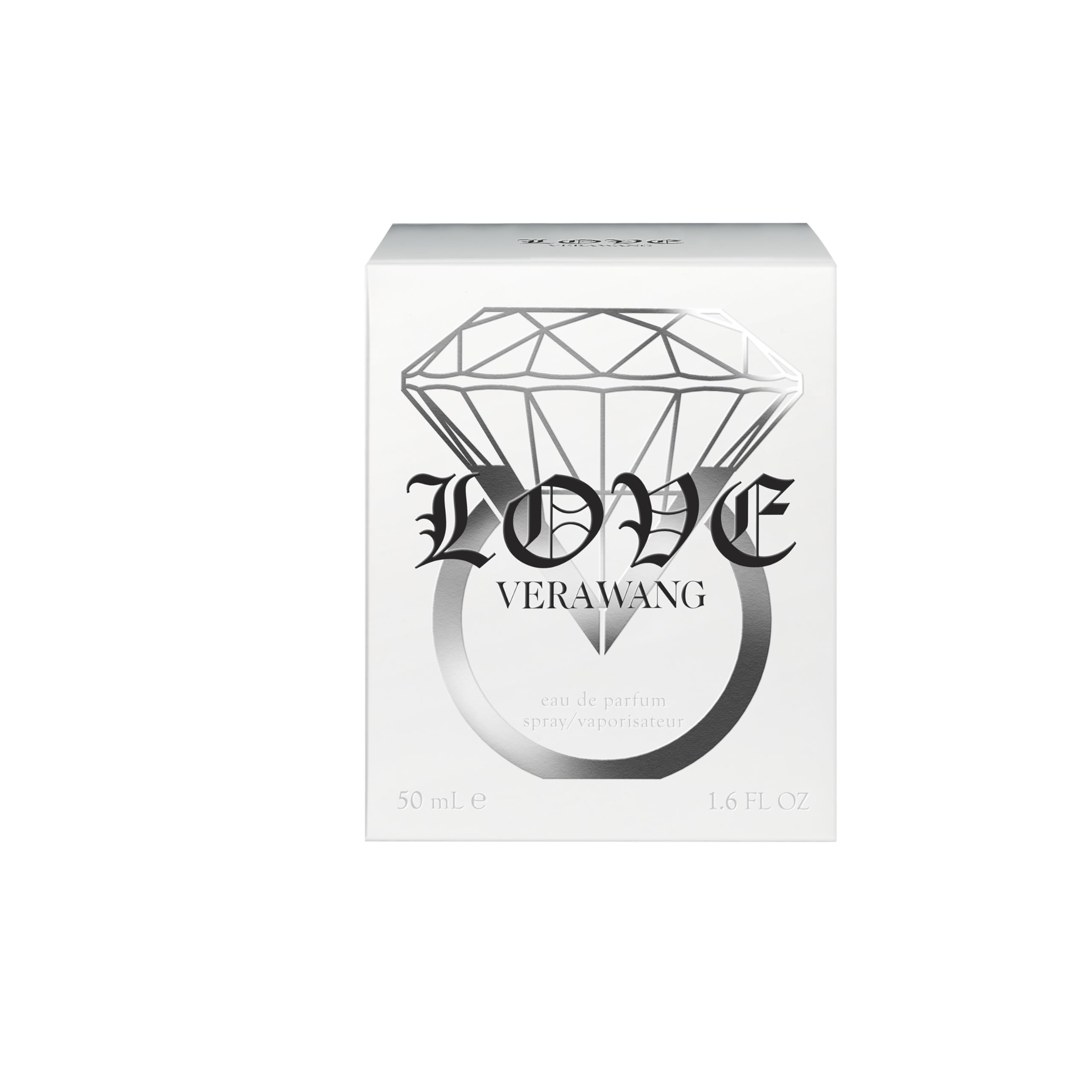Vera Wang Love Eau de Parfum da Donna | Profumo femminile ambrato floreale con note di mandarino, gelsomino sambac e tuberosa, sensuale, dura tutto il giorno.