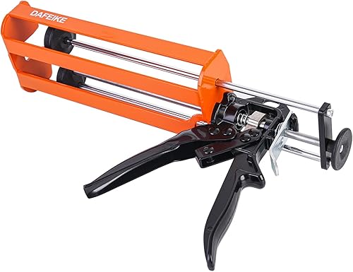 Miniatura 2 de Pistola epoxi de 20 oz y 22 oz Pistola de cartucho dual Aplicador adhesivo de anclaje epoxi para doble componente 20.3 fl oz 22.0 fl oz, naranja