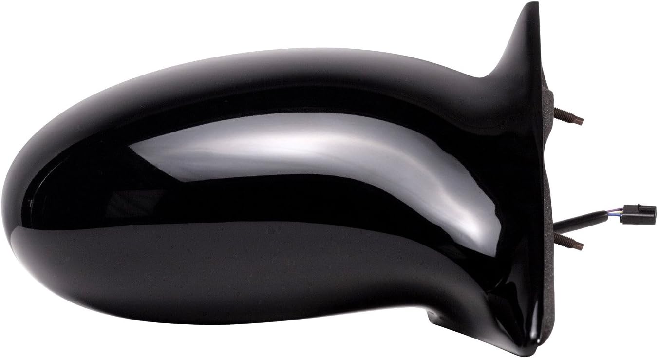 Fit System Driver Side Mirror for Oldsmobile Alero, Black, Non-Foldaway, Power