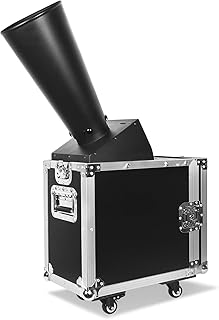 Mini DMX CO2 Confetti Machine Rainbow Confetti Blaster Cannon with Flight Case for Stage Event Celebration