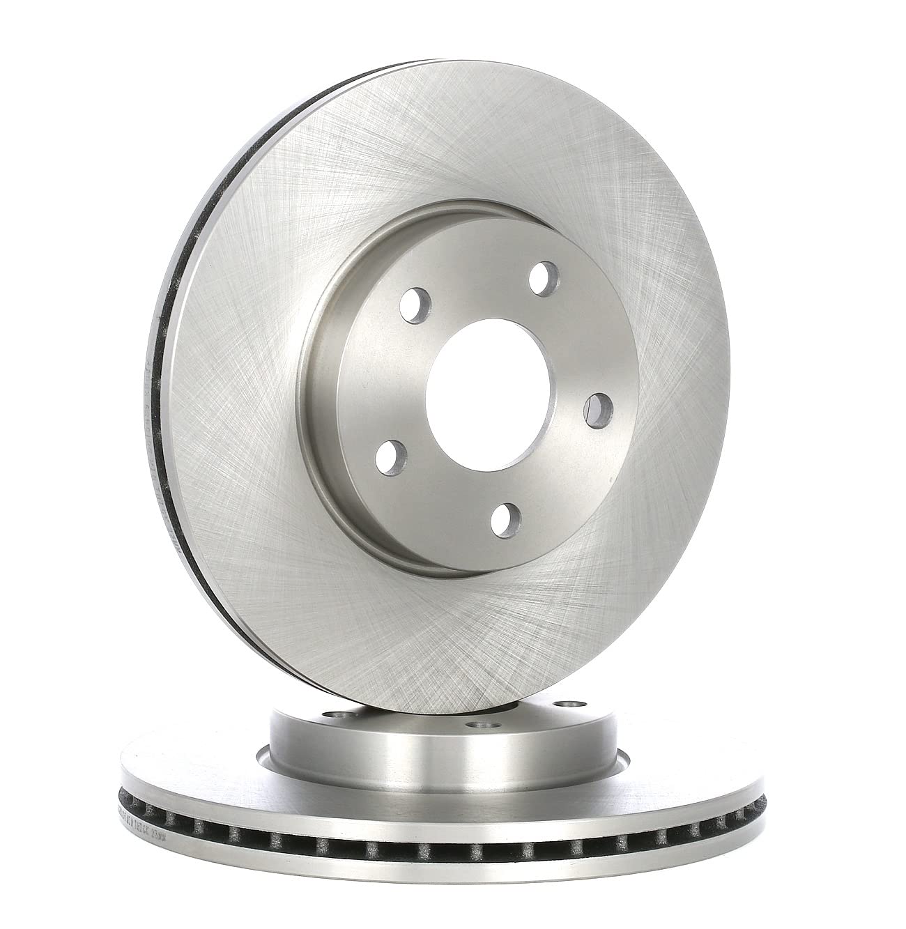 RIDEX 82B0105 2x Disco freno Anteriore senza viti/bulloni Compatibilità con FORD Fiesta Mk5 Hatchback JH1, JD1, JH3, JD3