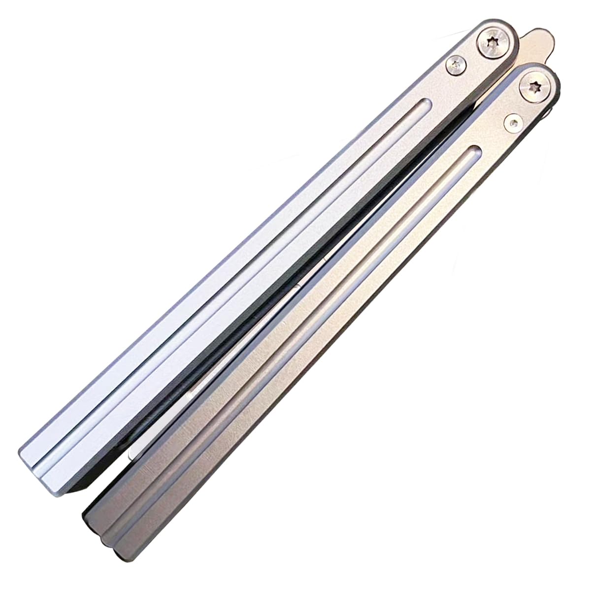 KEEDAS Bottle Opener with Effective Bushing System Design, Durable and Stainless Steel Build Bring Great Flipping Experience, Excellent Grip, Great for Beginners (Silver)