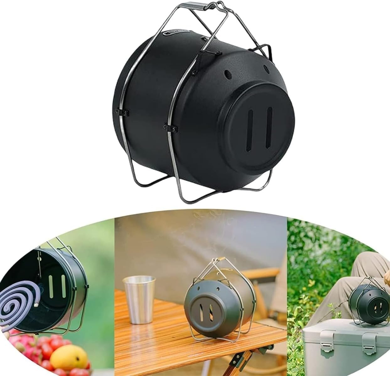 Mudfuio蚊取り線香 ホルダー 蚊取り豚 蚊取り線香 豚 蚊遣り線香入れ ホルダー アウトドア スタンド キャンプ釣りのためのレ