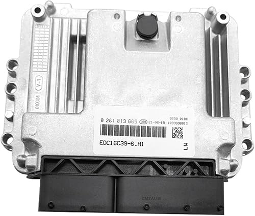 Miniatura 4 de 0281013665 Car ECU Engine Computer Board Electronic Control Unit Module Compatible with JMC EDC16C39-6.H1