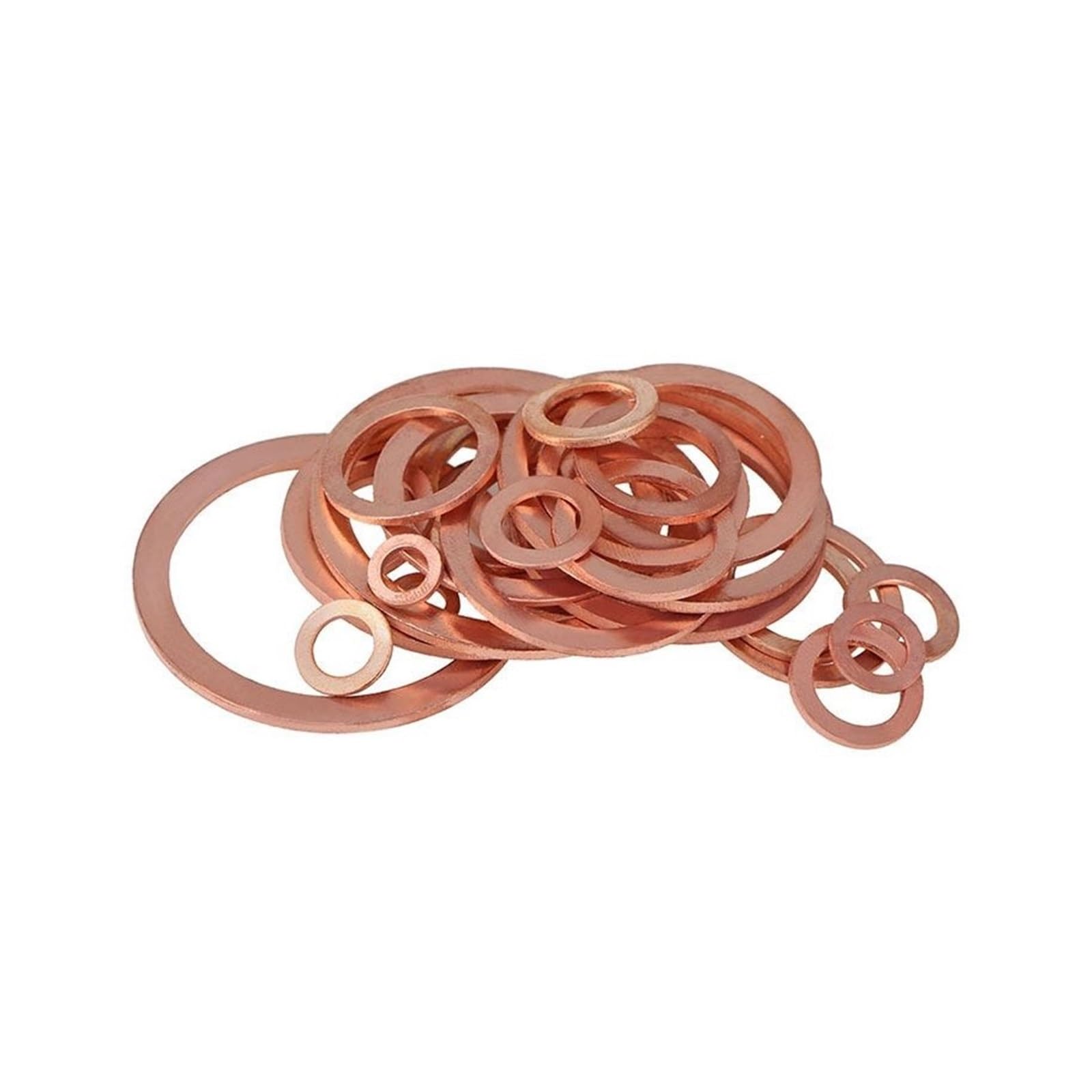 Arandelas de cobre, Anillos de sellado cobre Junta Arandela plana DIN 7603A | M13x17x2-25pc