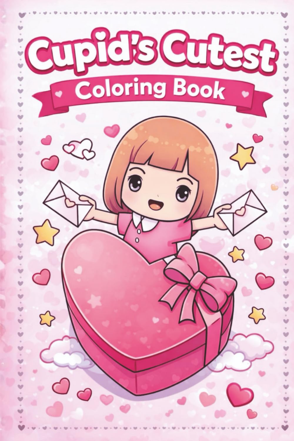 Cupid's Cutest Coloring Book: 70 Pages of Valentine’s Day Coloring Fun for Kids | Perfect Valentine’s Gift, Party Favor, or Classroom Activity | Hours ... for On-the-Go Coloring (Kids Holiday Books)