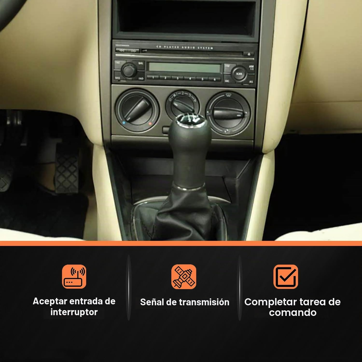 Interruptore del panel de control del aire acondicionado y la calefacción para VW Passat B5 Bora Golf mk4,1J0820045F 657837L11 1C0820045D