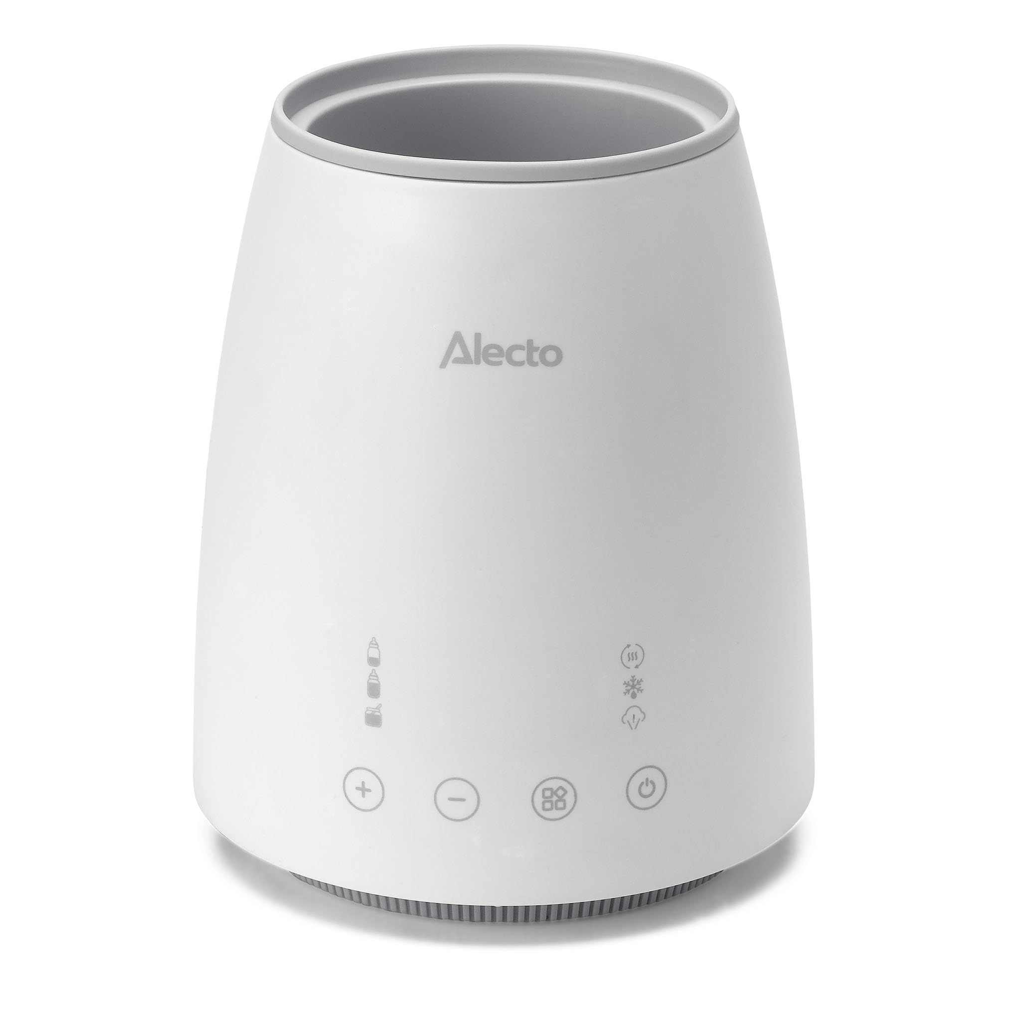 Alecto BW900 Flaschenwärmer Baby - Sterilisator Babyflaschen - Babyflaschen Wärmer - 500 W - Display - Weiß