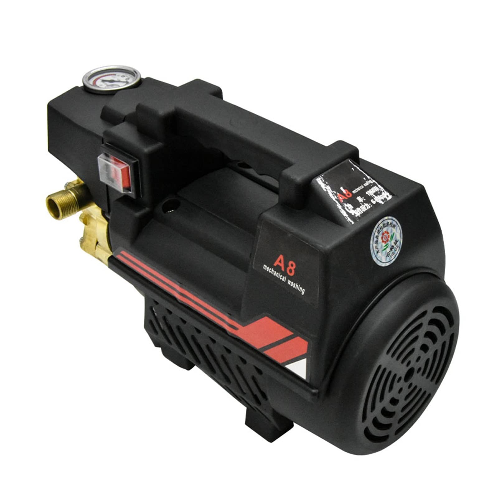 myjnia samochodowa gospodarstwa domowego wysokociśnieniowa myjnia samochodowa pianka pistolet na wodę myjnia samochodowa artefakt przenośna pompa spryskiwacza 50HZ 1800W Efektywność