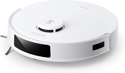 ECOVACS DEEBOT N20 PRO Robot Vacuum Cleaner, 8000Pa Suction, OZMO PRO 2.0 Oscillating Mopping System, 300min Runtime, White