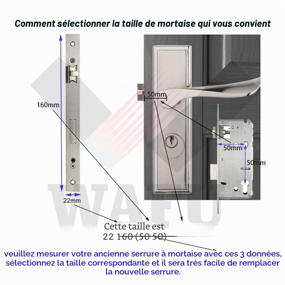 Serrure Intelligente avec Caméra Grand Angle de 120° et Sonnette Intelligente, Serrure de Porte avec Empreinte Digitale, Contrôle à Distance par App, Serrure de Sécurité Wifi pour Portes de