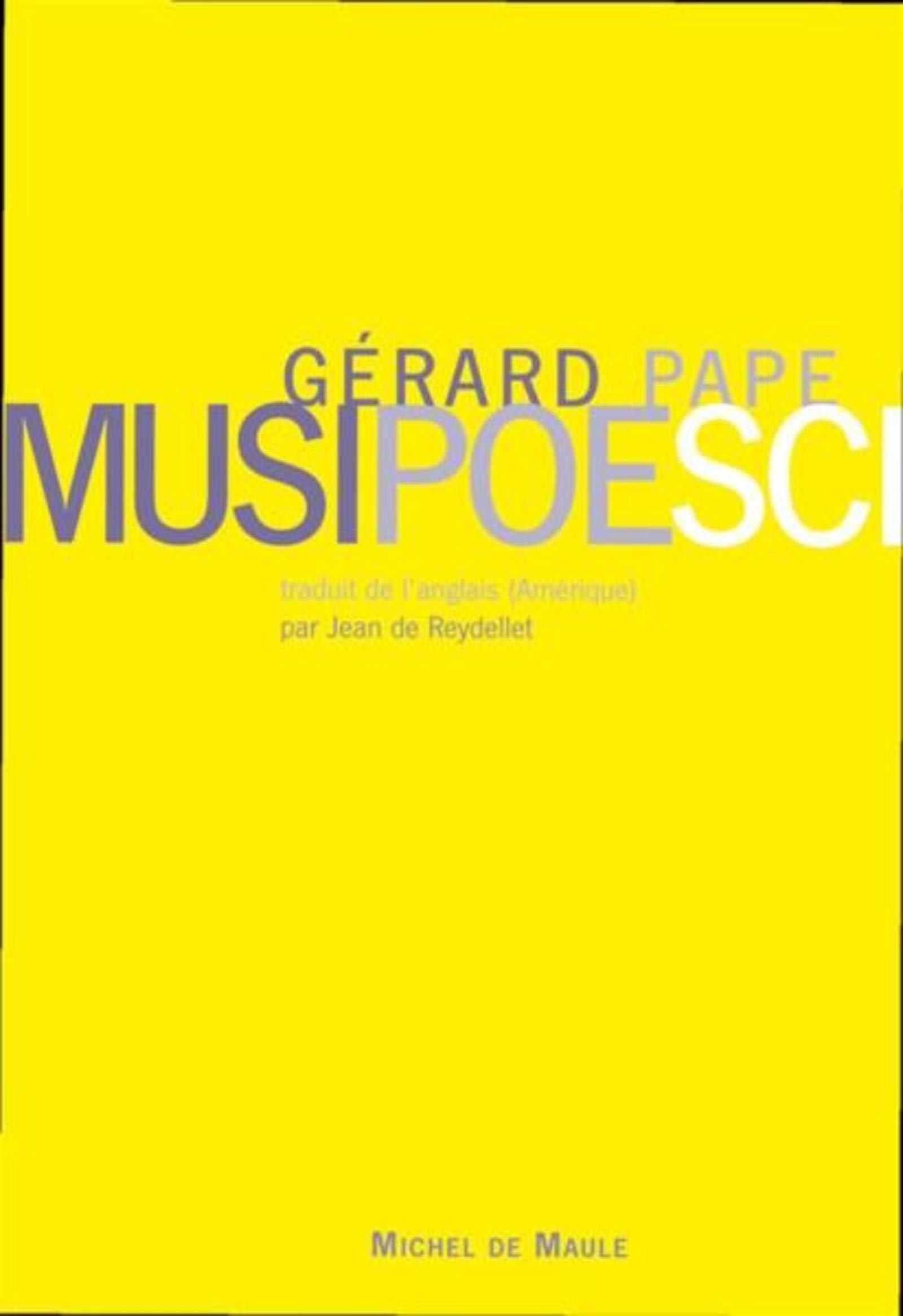 MUSIPOESCI idéal pour vos soirées d'été et sorties en terrasse