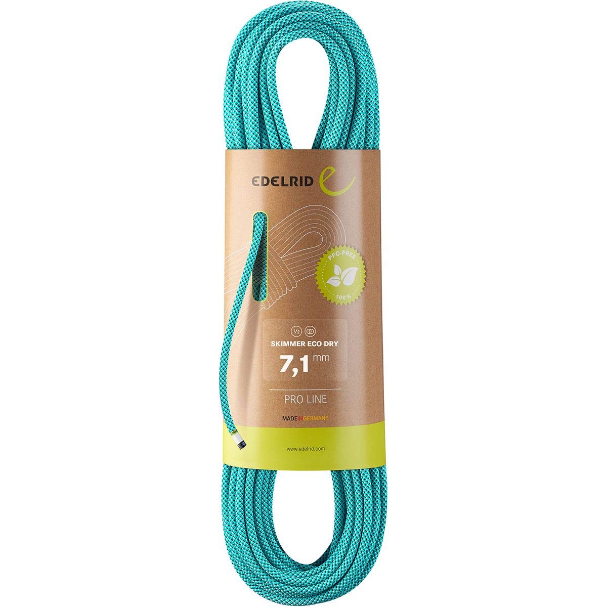 EDELRID Skimmer Eco Dry 7,1 Halbseil Bunt 30 m