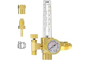 Yeswelder Ultra Arg-Co2 Gas Regulator Flow Meter Welding Gauge