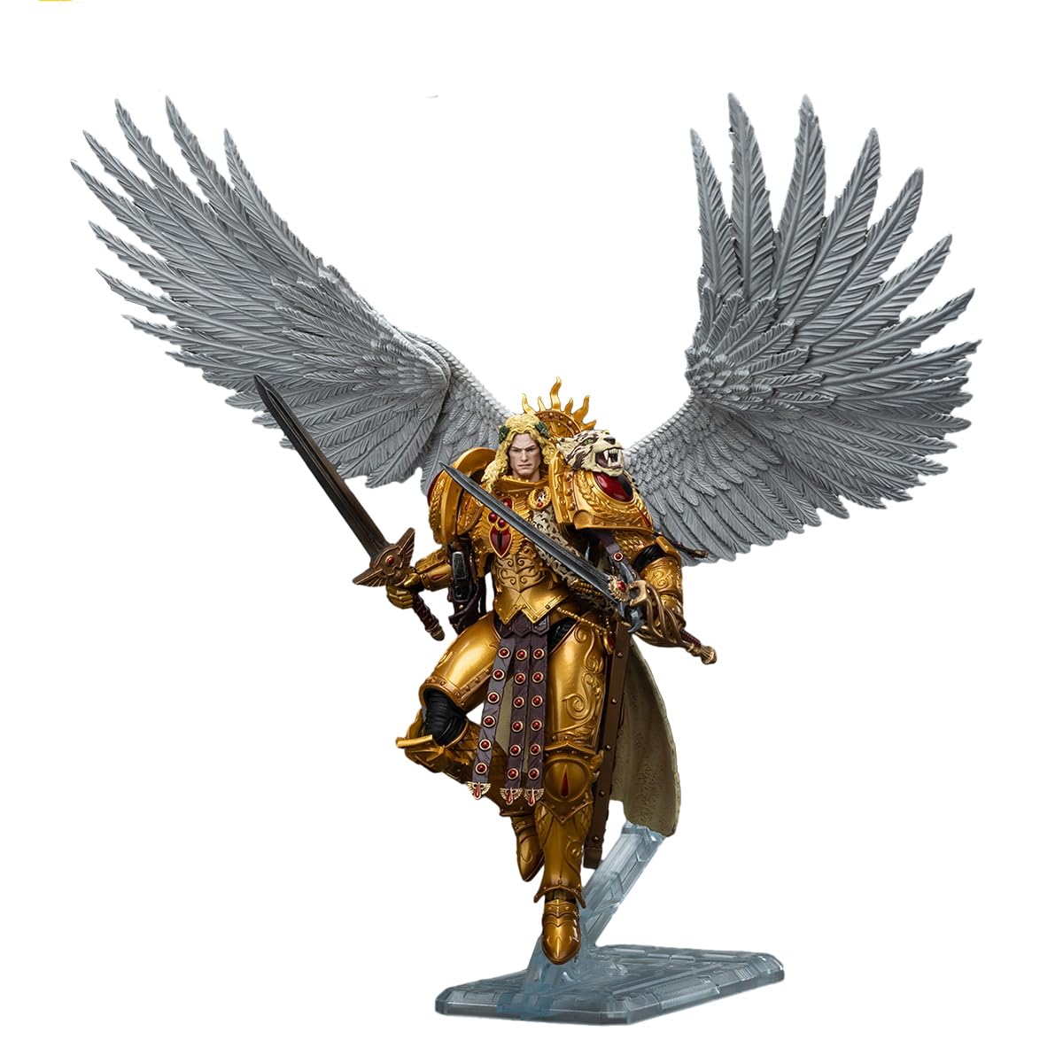 JOYTOY Warhammer 40 k figurka 1/18 krwawe anioły sangwiniusz prymarcha IX Legionu 18,8 cm kolekcjonerskie prezenty, zabawki dla dzieci w wieku od 15 lat i dorosłych