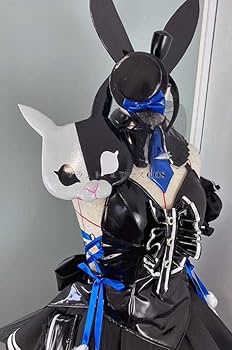 兎田ぺこら バニー コスプレ衣装 仮面付き 兎田ぺこら バニー コスプレ衣装 仮面付き Amazon.co.jp