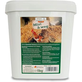 WachtelGold Feather Gold Mist & Weg 5 kg Stable Hygiene Powder for Poultry