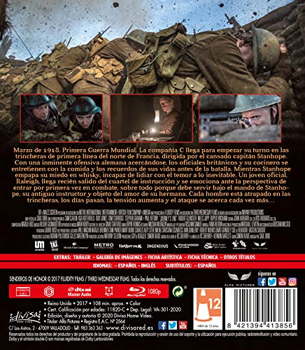 Vista 2 de Senderos de honor - Journeys End Non USA format
